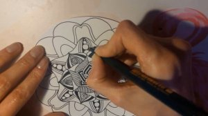 Медитативное рисование "Мандала"