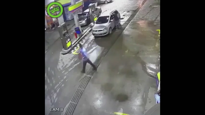 Взрыв на заправке
