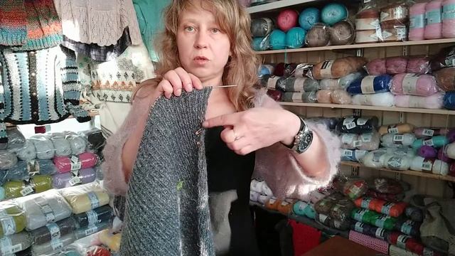 как я вяжу брюки