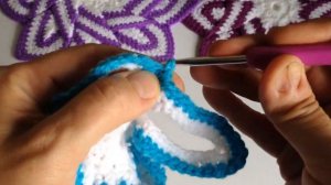 Кухонная салфетка-прихватка крючком "Снежинка" на 8 марта\Kitchen napkin crochet "Snowflake".