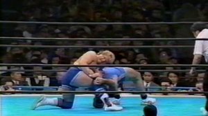 Brad Rheingans vs. Victor Zangiev (NJPW-1990.2.10 - Super Fight in Tokyo Dome)