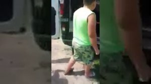 Подарили квадроцикл! Шквал эмоций! Спасибо папе!!!