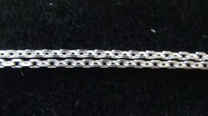 Серебряная цепь якорь