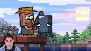 УГАРНЫЙ МАЙНКРАФТ - СВИНКА И ЖИТЕЛИ! - A Pig's Tale + The Village Attack Ultimate Minecraft Cartoon