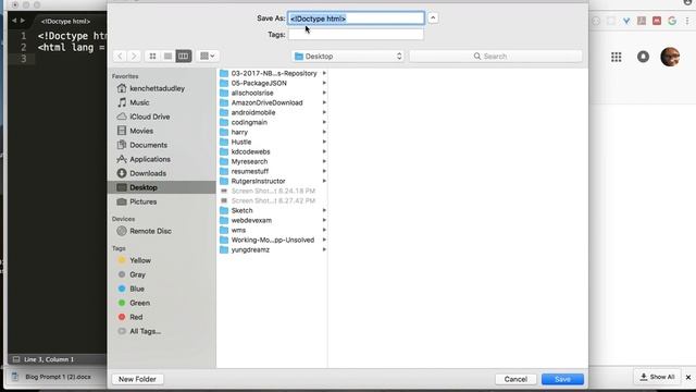 My First HTML Code written in Sublime Text Editor смотреть онлайн
