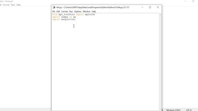 Matplotlib (Python) - Three Dimensional(3D) Graph Example смотреть онлайн