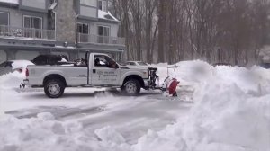 Нью Джерси после снегопада. The Day After The Winter Storm In New Jersey.