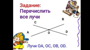 Прямая. Луч. Отрезок. Математика 5-класс