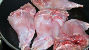 Жаренный кролик По-домашнему