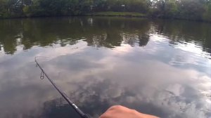 Ловля окуня на реке. Оснастка микро джиг .