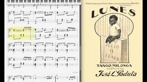 Lunes 9 de Julio - José Padula (Tango Argentino 1900-1930)