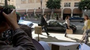 На съемках фильма "Подружки невесты"