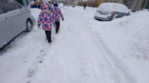 АРТ ШКОЛА НЕМАЛЕВИЧИ. СНЕЖНЫЙ ГОРОД.