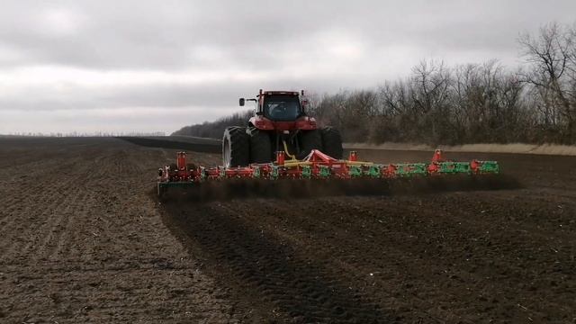 Культиватор БПК-10 (ДИАС АГРО) в работе. Сплошной культиватор. смотреть онлайн