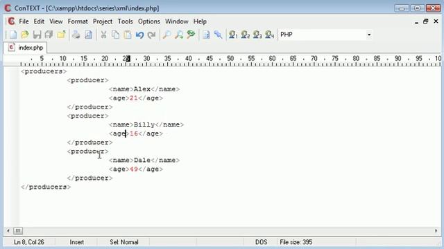 Beginner PHP Tutorial - 104 - An Introduction to XML
