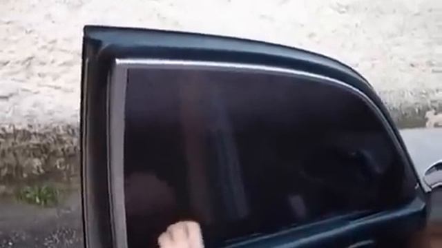 Как самому затонировать автомобиль видео