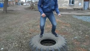 Лучшие упражнения с покрышкой. Кроссфит