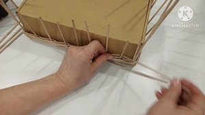 Коробочки для хранения. / Бумажная лоза.