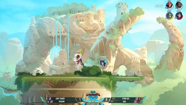 Sting Ray & Java vs Cody Travis & Phazon - Losers Quarter-Final - BCX Doubles 2021 - NA 2v2 смотреть онлайн