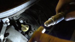 Замена свечей своими руками  на Scenic 2