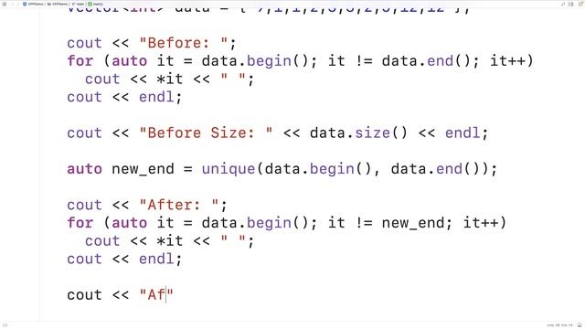 unique Function() | C++ Tutorial смотреть онлайн
