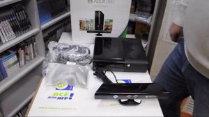 Распаковка NEW Xbox 360 E (Slim) 250 Gb плюс Kinect и три игры