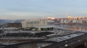 «Платинум Арена Красноярск» с высоты птичьего полета