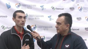 XVIII Турнир Никитина. 07.12.2017. Артём Уточкин. Интервью