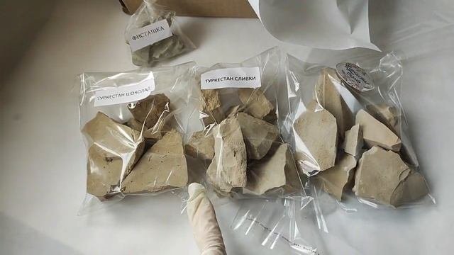 Семейство глин Туркестан / Туркестан Сливки / Туркестан Белый / Туркестан Шоколад / Олеся Меловая /