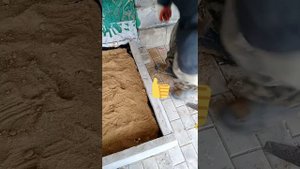 кладка брусчатки по этапам bruschatka terish oson va tez