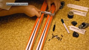 Установка креплений SNS на лыжи самостоятельно