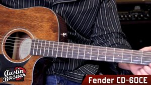 Fender CD-60CE Acoustic-Electric Cutaway Guitar