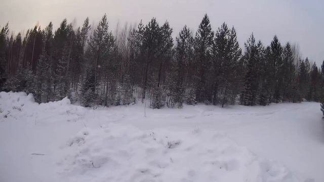 На Газ 66 по лесовозным зимникам. смотреть онлайн