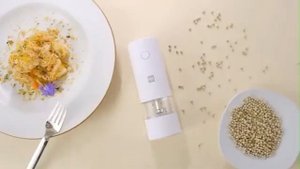 Мельница для соли и перца электрическая аккумуляторная USB Гриндер измельчитель для специй HuoHou