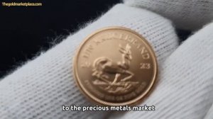 1/10 oz Gold Krugerrand: The Lowest Price In The USA | The Gold Marketplace, LLC