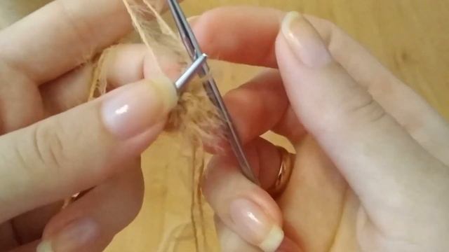 Вяжем бактус лицевой гладью спицами