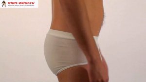 Классические мужские трусы мини Doreanse 1001-02 Organic белые