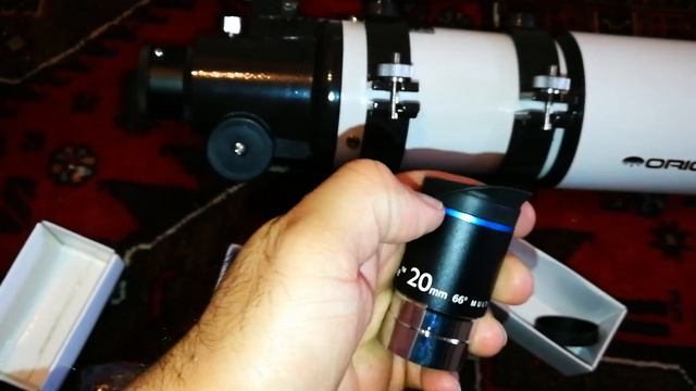 Orion 80mm ST80A Refractor Telescope/Small Tabletop Windowsill Astronomy/ Made In China смотреть онлайн