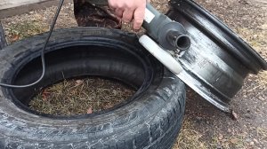 Утечка воздуха по борту покрышки. Как я вышел из положения победителем