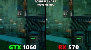 GTX 1060 6GB VS RX 570 8GB IN 2021