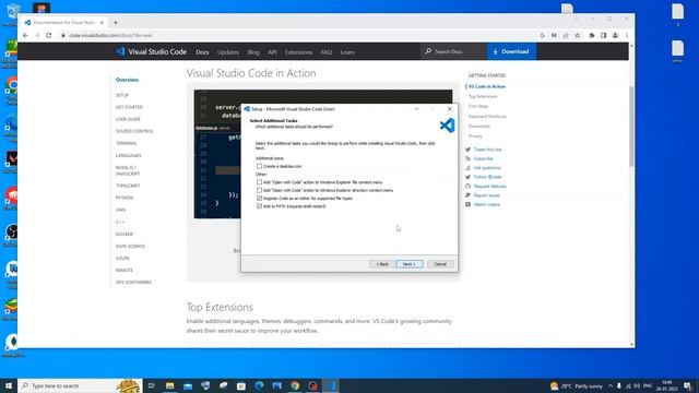 How to setup and run Python program in Visual studio code tutorial | Install python in VS Code 2023 смотреть онлайн