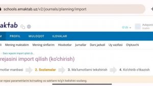 e.maktab.uz ( kundalik.com) da ish reja yuklash.
