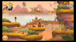 Angry birds 2 а также энгри бердс прохождение   мультфильмы для маленьких.