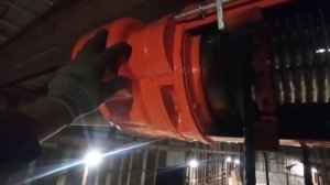 Замена алтайского тельфера 3.2 т. на китайский 5т.