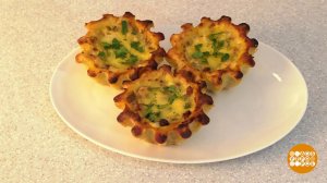 Картофельные тарталетки с курочкой. Доброе утро. Фрагмент выпуска от 16.11.2020