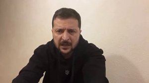 Зеленский совсем плох . Зеленский второй день подряд выступает из бункера с белыми стенами