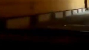 Придурки на Субару на полном ходу влетают в пробку. Московский тоннель.
