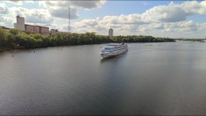 Теплоход "Георгий Жуков" отправляется из Твери. 20.08.2024