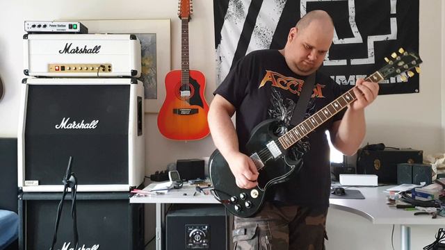 Black Sabbath - Symptom of the Universe guitar cover смотреть онлайн