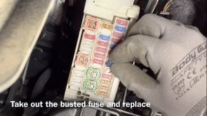 Cigarette Lighter Fuse Location on Toyota Hilux